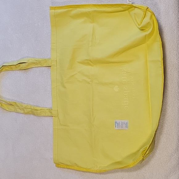 kate spade Yellow Tote Bag with Durable Canvas Material and Classic Shape - Picture 4 of 7